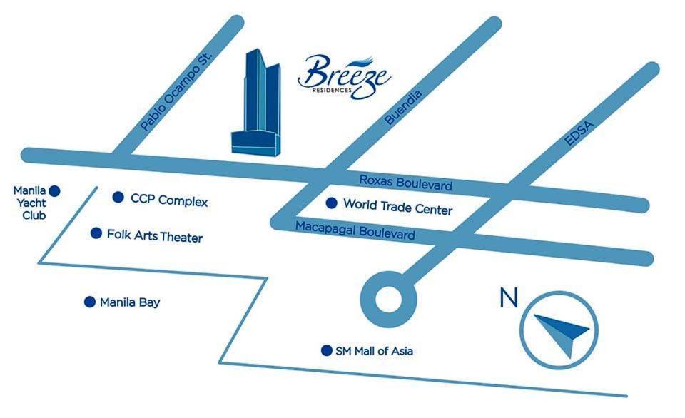 Studio Condo Manila By The Bay Roxas Blvd Near Us Embassy Luaran gambar